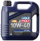 Полусинтетическое моторное масло Liqui Moly Optimal 10W-40 (4л)