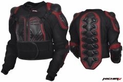 Куртка защитная (черепаха) Protection Jacket черно-красный S MICHIRU