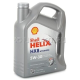 Синтетическое моторное масло Shell Helix НХ8 5W/30, 4 л
