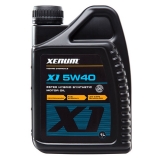 Синтетическое моторное масло с эстерами Xenum X1 5w-40 Ester Hybrid (1л)