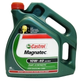 Полусинтетическое моторное масло CASTROL GTX Magnatec 10W-40 (4л)