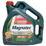 Полностью синтетическое моторное масло CASTROL GTX Magnatec SAE 5W40 (4л)
