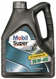 Масло моторное минеральное Mobil Super 1000 X1 15W40 4л