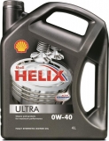 Масло моторное синтетическое Shell Helix Ultra 0W-40 4л
