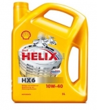 Масло моторное минеральное Shell Helix HX6 10W40 4л