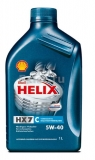 Масло моторное полусинтетическое Shell Helix HX7 5W40 1л