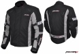 Куртка мотоциклетная (текстиль) Town Racer черно-серый S MICHIRU