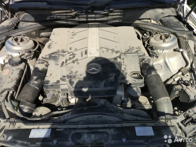 Двигатель 5,0 литров 113.960 Мерседес W220 б/у