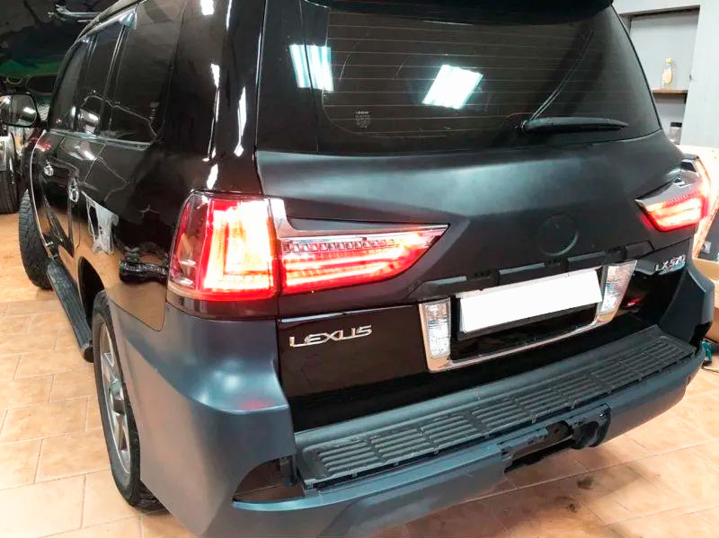 Переделка Lexus LX 450/570 c 2007 года в 2016 + с обвесом